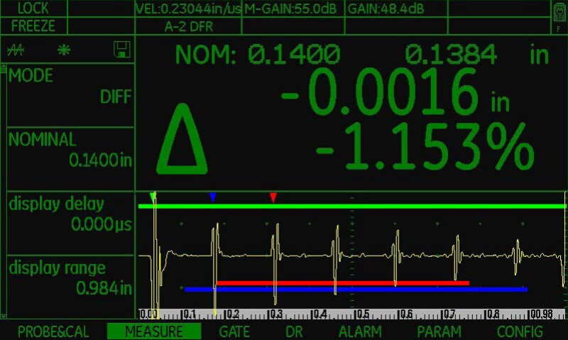 超聲波精密測厚儀測量3