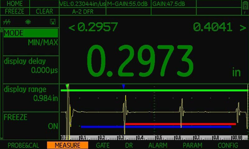 超聲波精密測厚儀測量4