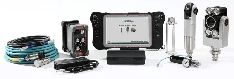 Ca-Zoom HD 工業(yè)檢測相機系統(tǒng)全套設備圖 | 含高清攝像機、控制終端、探頭與電纜等，用于儲罐遠程視覺檢測