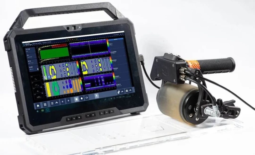 RotoArray comPAct相控陣超聲檢測儀與數(shù)據(jù)采集終端，用于復(fù)合材料及焊縫缺陷檢測