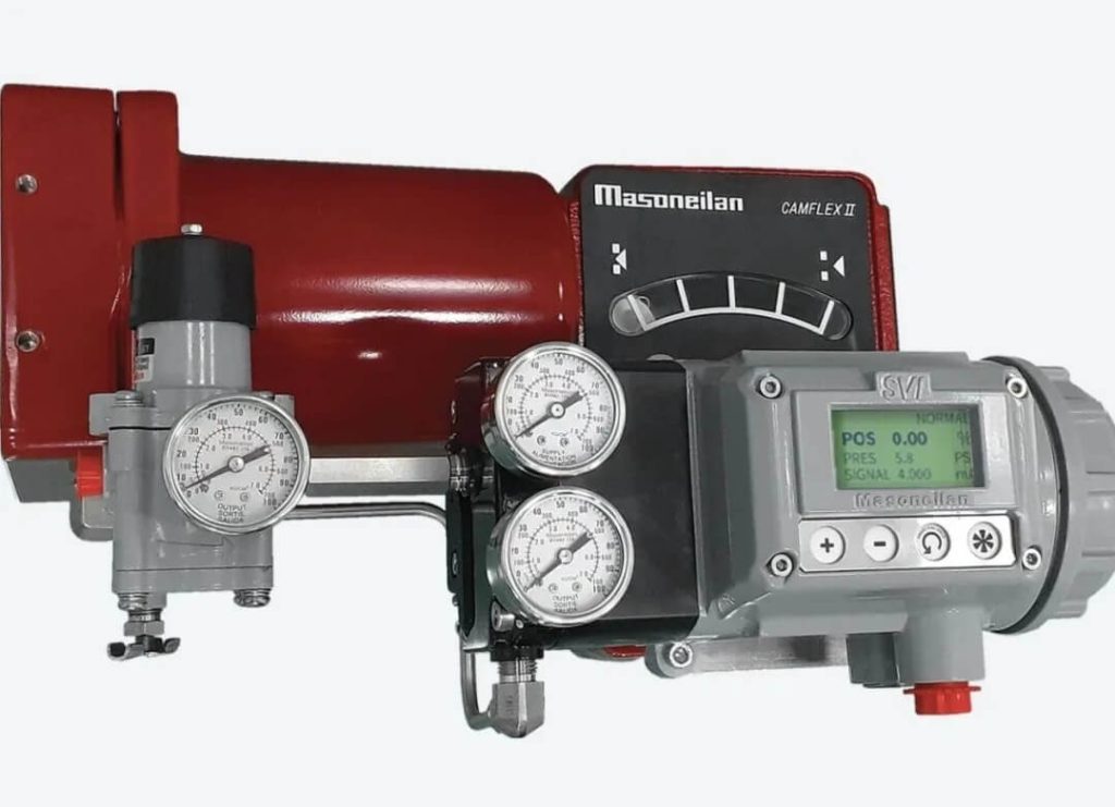 Masoneilan Camflex調(diào)節(jié)閥與SVI智能定位器組合，用于工業(yè)過程控制的高性能閥門解決方案