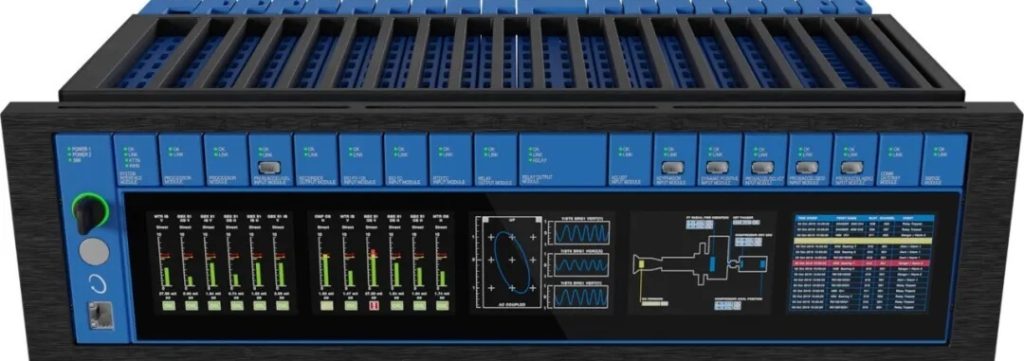 Orbit 60工業(yè)狀態(tài)監(jiān)測與保護(hù)系統(tǒng)機(jī)架，展示多通道振動(dòng)分析與設(shè)備健康監(jiān)測功能