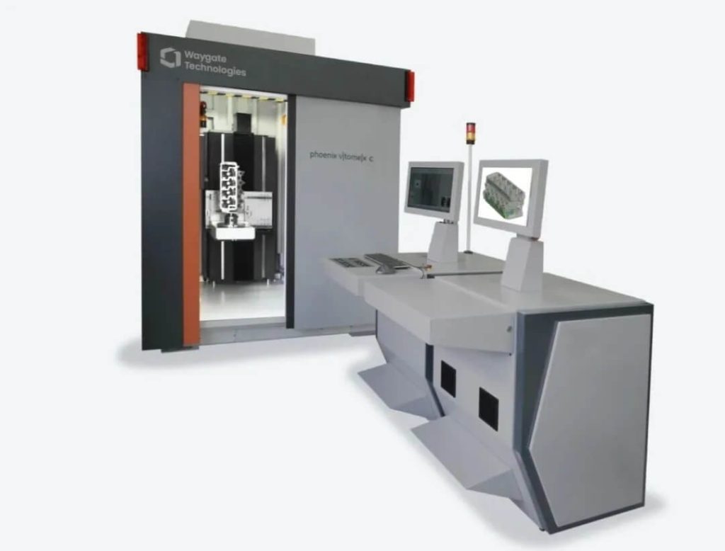 Phoenix V|tome|x C450大型工業(yè)CT檢測系統(tǒng)，用于航空與汽車部件三維無損檢測與計(jì)量分析